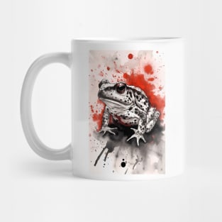 Cane Toad Ink Painting Mug